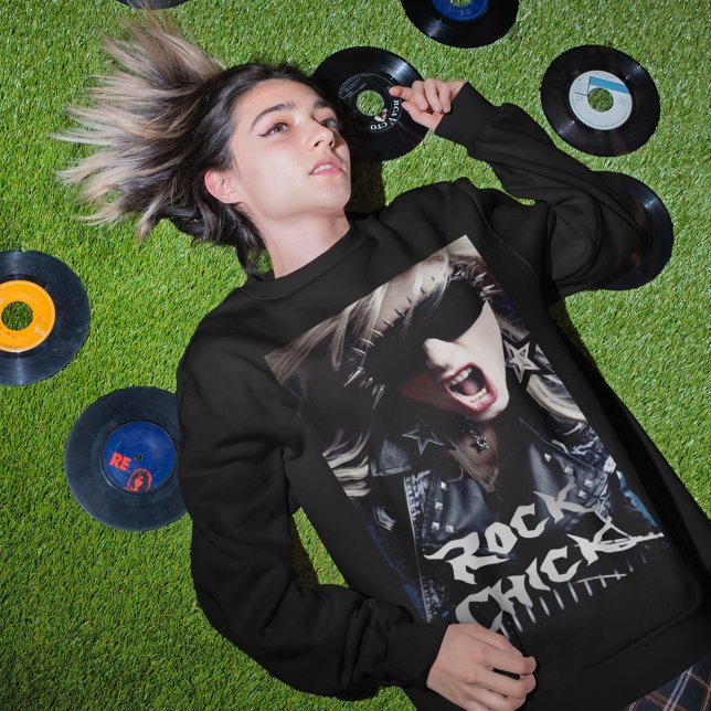 Sudadera Rock Chick (Subido por el creador)