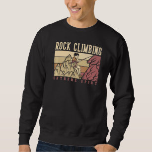 Sudadera Rock Climbing Extreme Sport Speed Climbing Kraxler