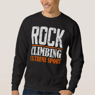 Sudadera Rock Climbing Extreme Sports Bouldering Mountains