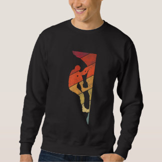 Sudadera Rock Climbing Retro Vintage Climber