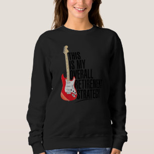 Sudadera Rock De Guitarra Eléctrica Y Estrategia Roll De Mú