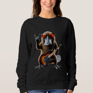 Sudadera Rock Gracioso Platypus Music Roly Heavy Cute Anima