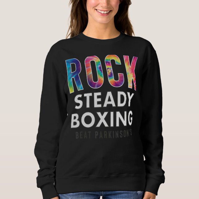 Sudadera Rock Steady Boxing Hippie Tie Dye NEW (Anverso)