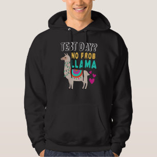 Sudadera Rock the Test Day Llama Teacher Exam Test Teach