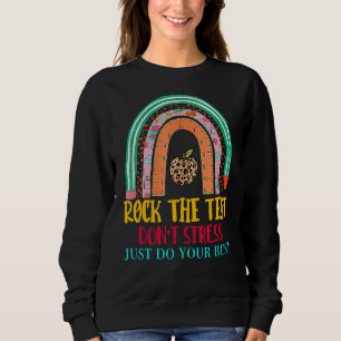 Sudadera Rock The Test Day Probar a profesores Día de prueb