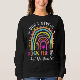 Sudadera Rock The Test Day Probar a profesores Día de prueb