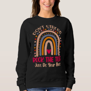 Sudadera Rock The Test Day Probar a profesores Día de prueb