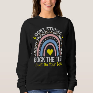 Sudadera Rock The Test Day Probar a profesores Día de prueb