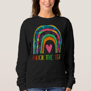 Sudadera Rock The Test Day Profesacher Rainbow Print Ap
