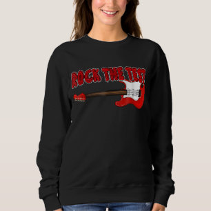 Sudadera Rock The Test Guitar Teacher Test Day Testing Day