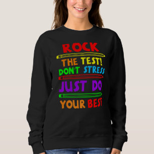 Sudadera Rock The Test Just Haz Tu Mejor Prueba De Maestros