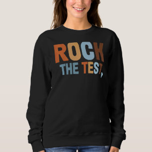 Sudadera Rock The Test No Stress Haz el Mejor Profesor