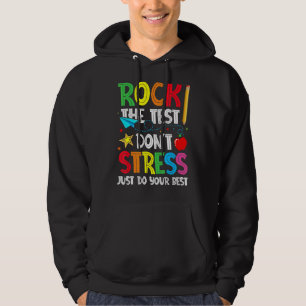 Sudadera Rock The Test No Stress Haz lo mejor que puedas