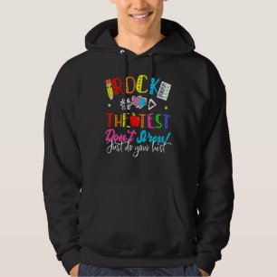 Sudadera Rock The Test No Stress Haz tu mejor enseñanza
