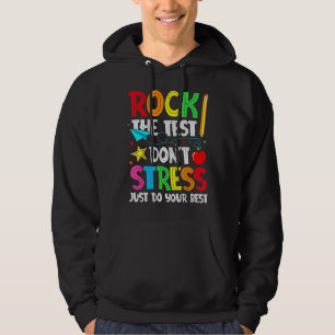 Sudadera Rock The Test No Stress Haz tu mejor prueba