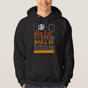Sudadera Rock The Test No Stress Haz tu mejor prueba