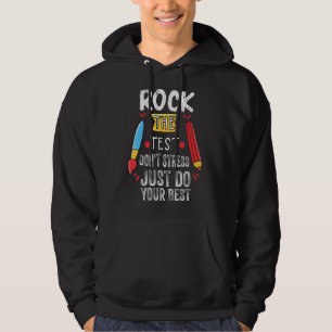 Sudadera Rock The Test No Stress Haz tu mejor prueba