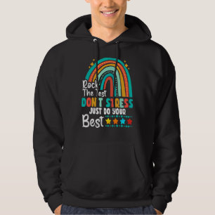 Sudadera Rock The Test No Stress Haz tu mejor testi