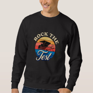 Sudadera Rock The Test No Stress Probar La Enseñanza Estudi
