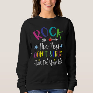 Sudadera Rock The Test Pre K Estudiantes De Preescolar Test