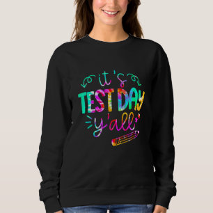 Sudadera Rock The Test Teacher Test Day Testing Day Studen