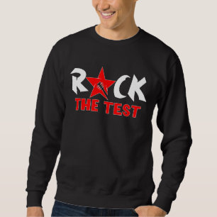 Sudadera Rock The Test Teacher Testing Day