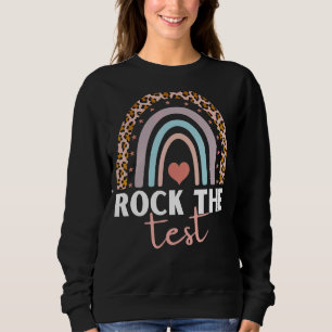 Sudadera Rock The Test Testing For Teachs Test Day Teache