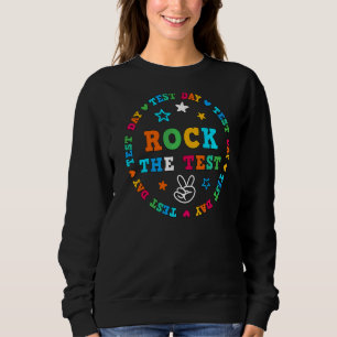 Sudadera Rock The Test Testing Teacher Testing Day (Día de
