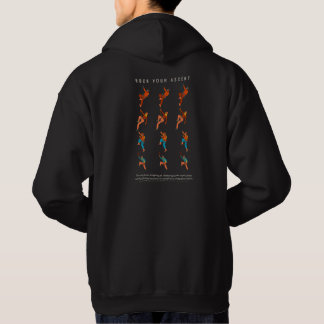 Sudadera Rock tu ascenso de roca interior