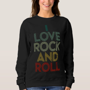 Sudadera Rock y Roll 60s 70s Vin de mujeres de 80s
