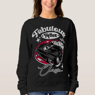 Sudadera Rockabilly 50 Sock Hop Rock y Roll Costume Grea