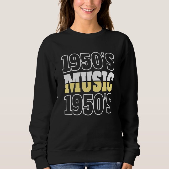Sudadera Rockabilly fiesta de rock and roll de los 50 Sock  (Anverso)