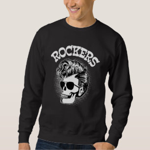 Sudadera Rockabilly Skull Clothing Psichobilly Rock and Rol