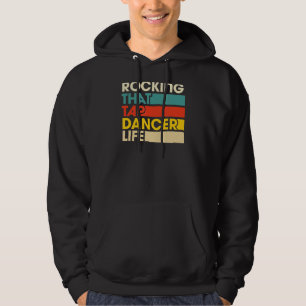 Sudadera Rockear que Tap Dancer Life Retro Estilo Vintage