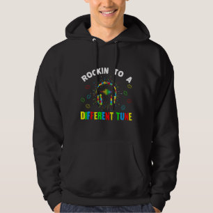 Sudadera Rockin A Un Autismo De Tune Diferente Chicas De Ni