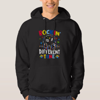 Sudadera Rockin' A Un Jugador Autista De Tune Diferente