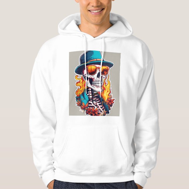 Sudadera Rockin' Skull (Anverso)
