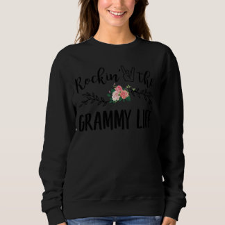 Sudadera Rockin' The Grammy Life Decoración Abuela Long Sl