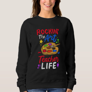 Sudadera Rockin' The Teacher Life Guay Paint Palette
