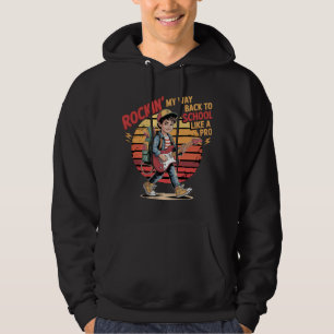 Sudadera Rockin vuelve a la escuela como un profesional