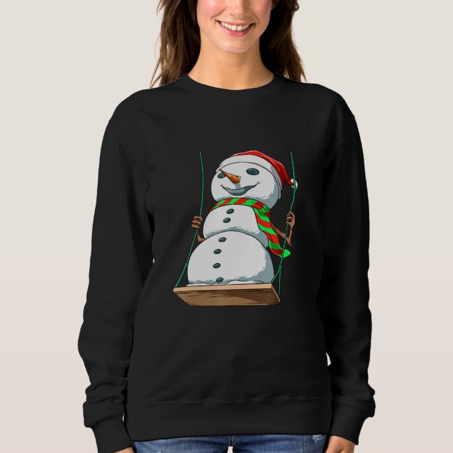 Sudadera Rocking Snowman (Anverso)