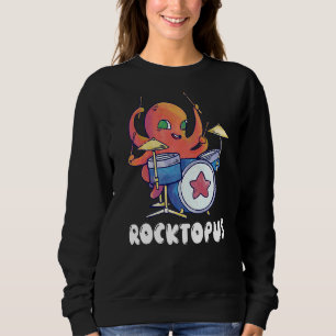 Sudadera Rocktopus Drummer Octopus Drummer