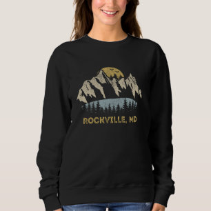 Sudadera Rockville Maryland Mountain Sunset MD