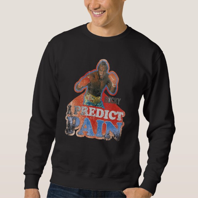 Sudadera Rocky III predigo dolor (Anverso)