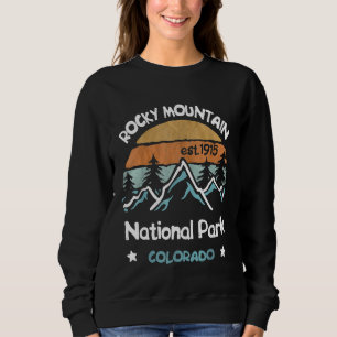 Sudadera Rocky Mountain Colorado Parque Nacional de Ee. Uu.