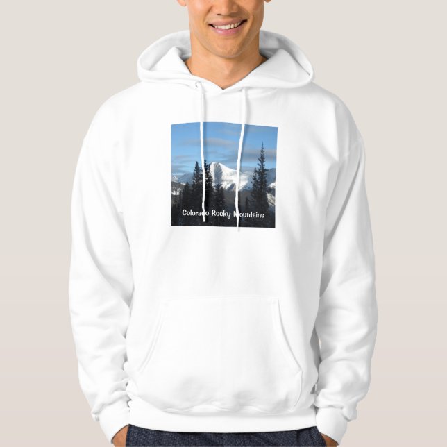 Sudadera Rocky Mountain High, Colorado Rocky Mountains (Anverso)