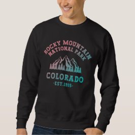 Sudadera Rocky Mountain National Park Colorado USA Gradient