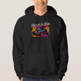 Sudadera Rod Caliente, Nacido Para Ser Rápido, Rata De Coch