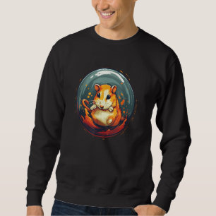 Sudadera Rod y Mascota de vestuario de bolas de hámster par
