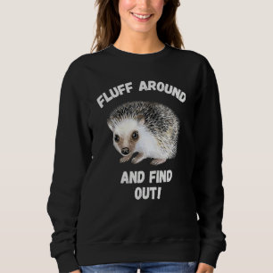 Sudadera Rodea con Flaqueza Descubre Erizo Meme Humor Sarcá